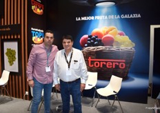 Stand de Frutas Torero, productores y exportadores de uva de mesa y fruta de hueso